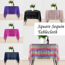 Sequin Tablecloth Square