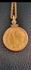 1955 M CINCO 22K PESO GOLD