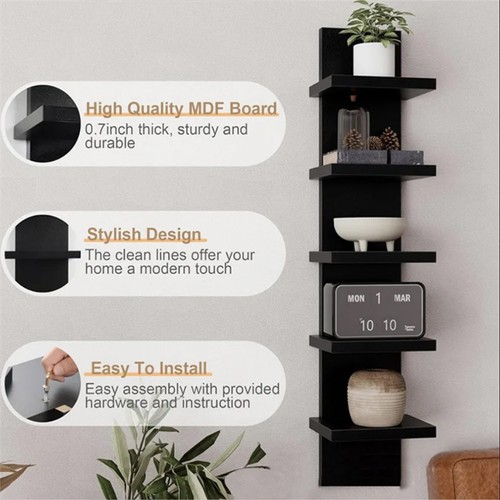 Tier wall shelf unit - 5,