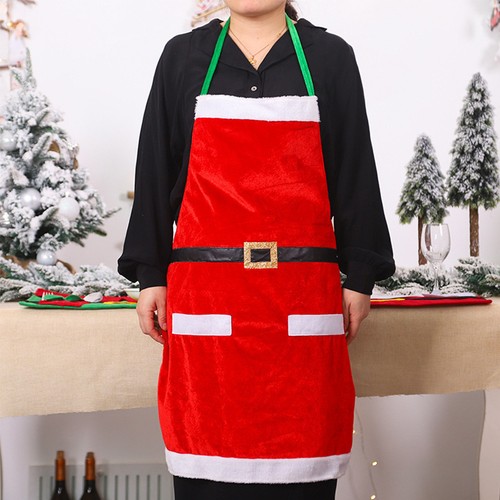 Christmas cooking apron - apron, half
