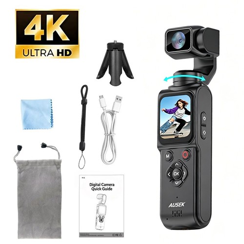 Handheld vlogging camera - 4k,