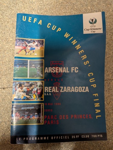 Arsenal real zaragoza - real, 1995