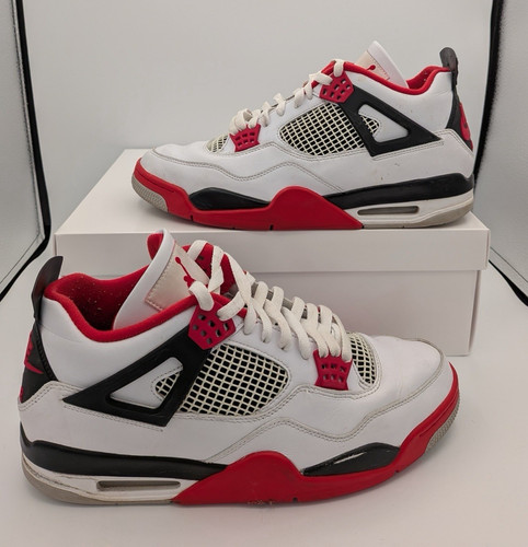 Air jordan retro fire red - air, 4