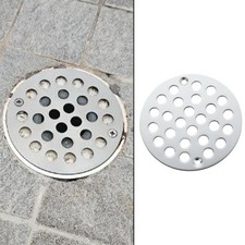 Chrome Drain Cover Screw-in