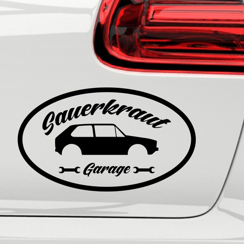 Car decal sticker - , sauerkraut