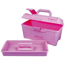 Artbin Twin Top Art Box - Carry Case Plastic Caddy Storage RARE PINK!