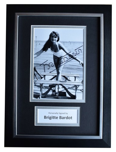 Brigitte bardot signed - brigitte, a4