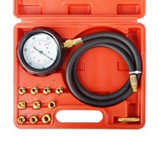 Wave Box Oil Pressure Meter Tester Gauge Test Kit Petrol Diesel Garage UK Stock