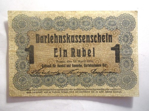 1916 posen poland - posen,