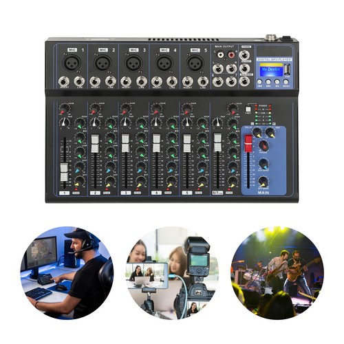 Channel bluetooth mixer with - bluetooth,