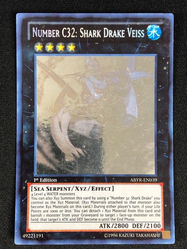 Yugioh number c32 shark - yugioh, drake