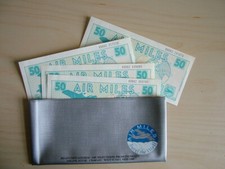 Four Original Vintage Air Miles Vouchers in Original Plastic Wallet 