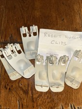 rabbit cage clips  x 8 new