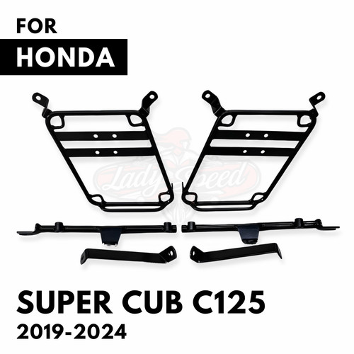 Black carrier luggage side - carrier,