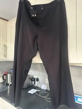 LADIES BOOTCUT BLACK TROUSERS