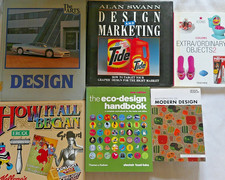 6 x Book Bundle Eco-Design Marketing Extra Ordinary Objects Modern How it Began