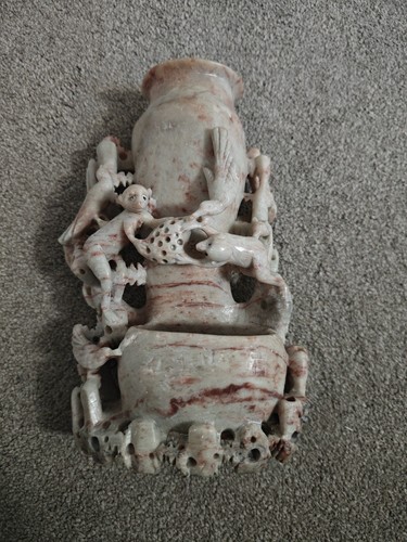 Chinese carved soapstone - chinese,