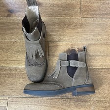 Celtic & Co. Boots Size UK 5 / 38 Dark Khaki Green