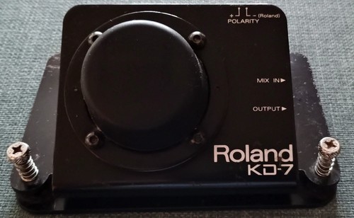 Roland kick bass drum - roland, kd-7