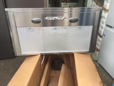 NEW RANGEMASTER LEIHDC90SC Chimney Cooker Hood - Stainless Steel 90CM