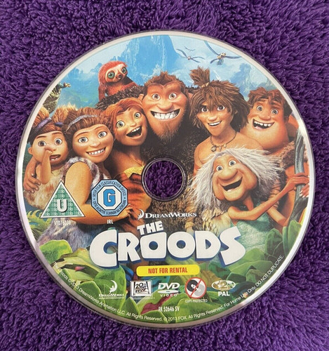 The croods dvd kirk - croods, (2013)