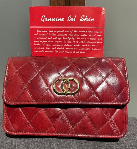 Genuine exotic vintage eel - genuine,