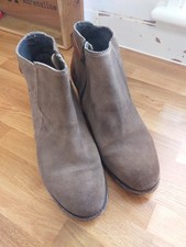 H by Hudson Ladies Brown Suede