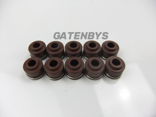 10x new engine valve stem - 10x, oil