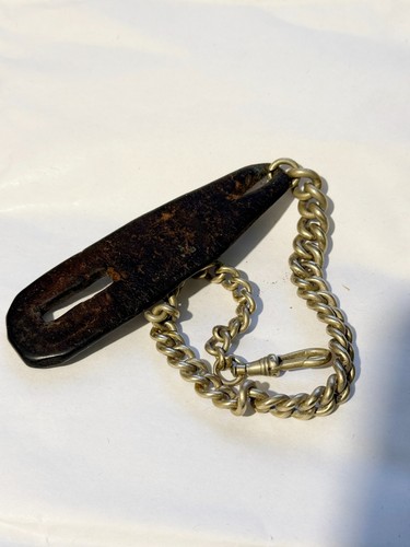 Antique pocket watch chain - antique,