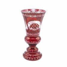Egermann Bohemian Ruby Cut to
