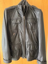 REISS LEATHER BOMBER Jacket -