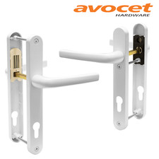 UPVC Door Handle Pioneer Sprung 92mm PZ Double Glazing Pair Set Patio PVC 