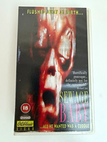 Vipco sewage baby vhs pal - sewage,