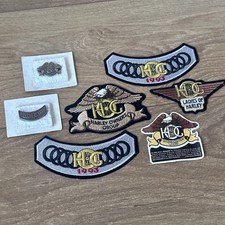 Joblot of Harley Davidson Owners Group HOG Patches & Pin Badges - Motorcycling