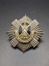 Royal Scots Regiment (Scottish) Cap Badge - Original British Army Genuine