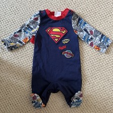 Newborn worn once Superman