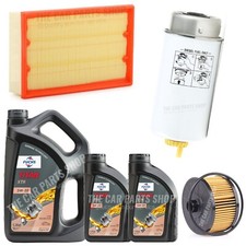 FOR FORD TRANSIT MK6 SERVICE KIT 7L FUCHS XTR & AIR FUEL OIL FILTER KIT