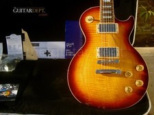 ♚NOS!♚2015 GIBSON LES PAUL TRADITIONAL 100th Ann.♚ICED TEA AAA♚MOP♚Standard♚OHSC