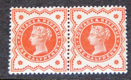 1887 2d vermillion - qv, 1/2d