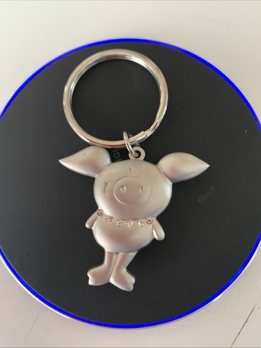 Metal pig key ring - metal,