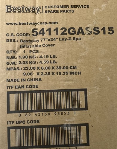 Bestway lay spa - round, hot