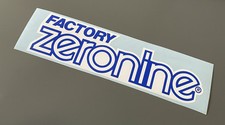 Zeronine Race Plate Decal