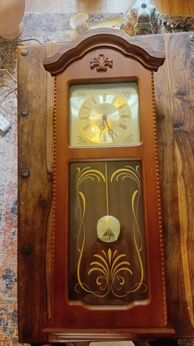 Abbey wooden wall clock - wooden,