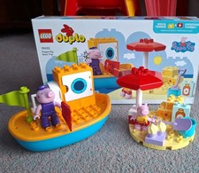 Lego Duplo Peppa Pig Boat Trip 10432 Boxed