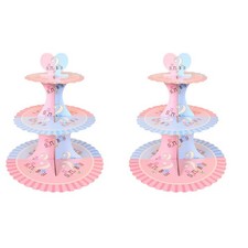  2 Count Cake Stands for