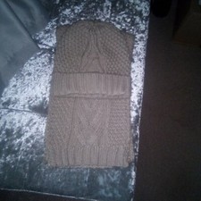 Alice Hannah Beige Hat & Scarf