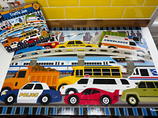 Melissa & Doug Traffic Jam Floor Puzzle 2X3 Foot Kids Toy 24 Jumbo Pieces