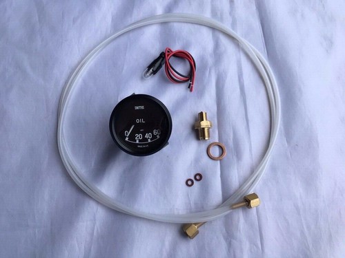 Mechanical oil pressure gauge - mechanical,