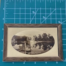 Antique Postcard Boat Launch
