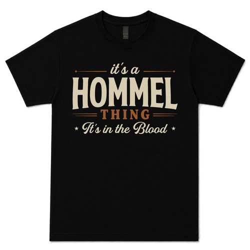 Hommel thing it - a, it's